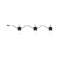 Dekorační - P 94761 Plug & Shine LED světelný řetěz Tubs IP44 3000K 3x2W antracit - PAULMANN