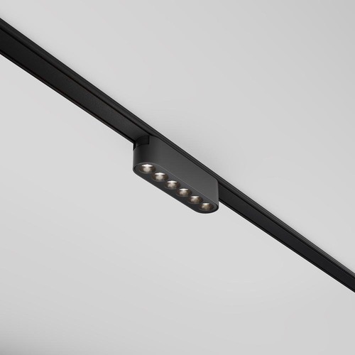 Lištové Magnetic Maytoni Radity - M TR082-1-6W4K-M-B Svítidlo pro kolejnicový systém Points 4000K 6W studená bílá 700lm černý hliník Radity - MAYTONI - foto 1