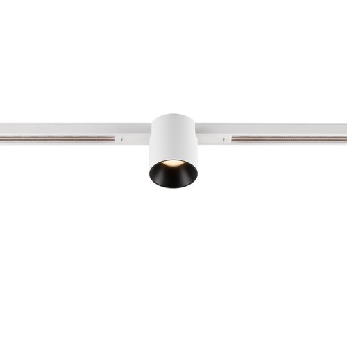 Lištové Magnetic SLV - LA 1008945 FIX-IT! 48V, DALI, kulaté, standardní stopa, bodové, 2700 K, 6,6 W, 36°, bílá / černá - BIG WHITE (SLV) - foto 1