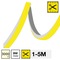 Hlavní osvětlení - SLC SM16002 LED pásek SLC NEON FULL FLEX 3000K 9W 440LM 1-5M IP67 - TLG