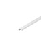 Plexi pro Al profily - LA 1004930 GRAZIA 20 PC kryt 1,5 m vysoký matný - BIG WHITE (SLV)