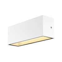 Nástěnná - LA 1005156 SITRA L WL UP/DOWN venkovní LED nástěnné přisazené svítidlo, bílé CCT switch 3000/4000 K - BIG WHITE (SLV)