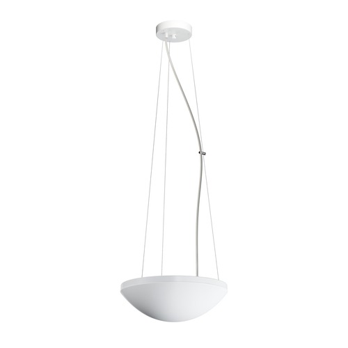Kruhová - OS TIT53466 TITAN L2 závěsné plastové svítidlo bílá IP40 3000 K 34W LED - OSMONT - foto 1