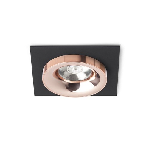 Hranatá - RED R13253 SHARM SQ I zápustná černá měď/měď 230V LED 10W 24° 3000K - RED - DESIGN RENDL - foto 1