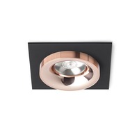 Hranatá - RED R13253 SHARM SQ I zápustná černá měď/měď 230V LED 10W 24° 3000K - RED - DESIGN RENDL