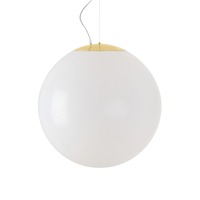 Koule - OS ISI60614 ISIS L5 PM HP závěsné plastové svítidlo mosaz / bílá IP40 4000 K 65W LED - OSMONT