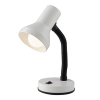 Stolní lampy dekorační - FAN LDT032-BIANCO Stolní lampa LDT032, bílá, 1xE27, 14,5 x 34,5 cm - FANEUROPE