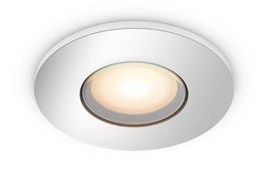 Koupelnová - PH 8720169317956 Hue WA Adore koupelnové zápustné svítidlo 1x GU10 LED 4,2W 400lm 2200-6500K 9cm kulaté IP44, chrom - PHILIPS