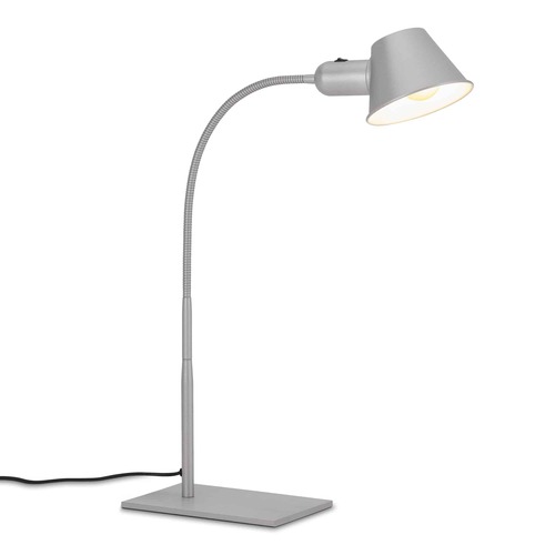 Stolní lampy pracovní - BRILO 7407014 Stolní lampa, 23 cm, 1x. E27, max. 10 W, matný chrom (starý kód: BRILO 7407-014) - BRILO - foto 1