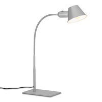 Stolní lampy pracovní - BRILO 7407-014 Stolní lampa, 23 cm, 1x. E27, max. 10 W, matný chrom - BRILO