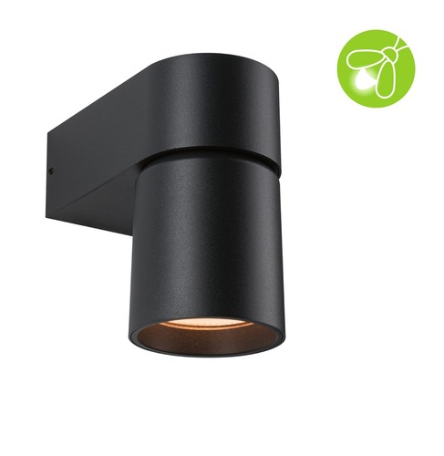 Nástěnná - P 94821 LED venkovní nástěnné svítidlo Kimu neláká hmyz IP44 80mm 2200K 7,8W 230V 70° antracit hliník - PAULMANN - foto 1