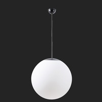 Nouzové osvětlení - OS ADR61308 ADRIA P4 závěsné skleněné svítidlo černá / bílá IP40 3000 K 41W LED nouzové kombinované 3 h (původní kód OS 61308) - OSMONT