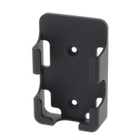 Stmívače a regulátory proužků - Černý nástěnný držák pro dálkové ovládání