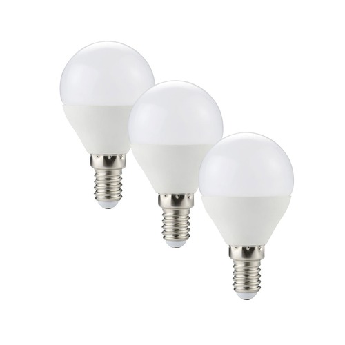 E14 - FAN KLASSIC-E14G-6M-KIT Sada 3 x žárovek LED GLOBO E14, 6 W, 520 lm, 4000 K, 160 °, 45 x 80 mm, 25 000 h, CRI 80 - FANEUROPE - foto 1