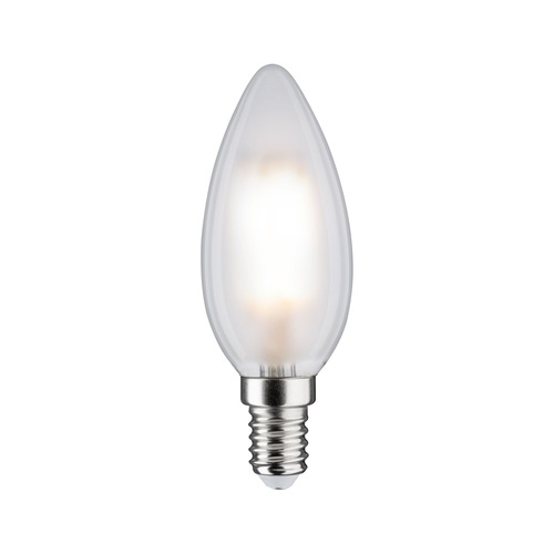 E14 - P 28727 LED svíčka 5 W E14 mat bílá neutrální bílá stmívatelné - PAULMANN - foto 1