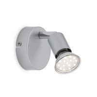Bodová - BRI 2906-014 Bodové svítidlo pr. 8 cm 1xGU10 3W 250lm titan - BRILONER