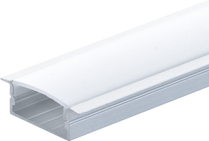 LED páskové profily - Hliníkový profil pro LED pásek postavený v L=2m