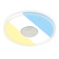 Kruhová - BRI 7480019 CCT vestavné svítidlo, 12 cm, 6W, 640lm, hliník - BRILONER