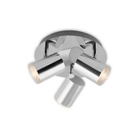Koupelnová - BRI 2731-038 LED bodové svítidlo pr. 21 cm 3xGU10 max. 5W chrom - BRILONER