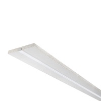 Al profily k zapuštění - FAN I-INVISILINE-2 Profil, 3 x 2 m pro zapuštěné montáže do sádrokartonu, vč. difuzoru Milky, 2000 x 11,7 x 12,5 mm - FANEUROPE
