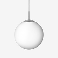 Koule - LU ZT.P3.400.61 PE Závěsné svítidlo POLARIS ZT PE 37,3W LED 3000K plast černá opál ZT.P3.400.61 PE - LUCIS