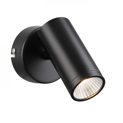 Bodová - RED R12501 BOGARD I nástěnná matná černá 230V LED 5W 40° 3000K - RED - DESIGN RENDL - foto 1