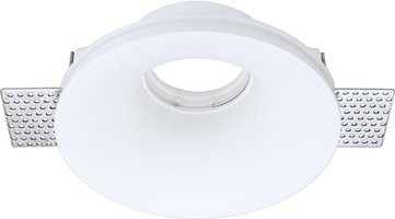 Svítidla pro reflektory (gu10) - Stropní armatura bezešvé zapuštěné bílé