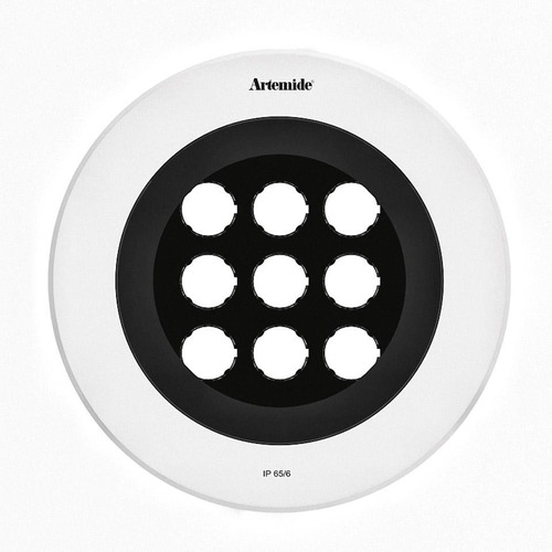 Zapuštěná - AR T42007ELPTW00 Ego Flat 220 downlight kruh EL 3000K hliník IK10 - ARTEMIDE - foto 1