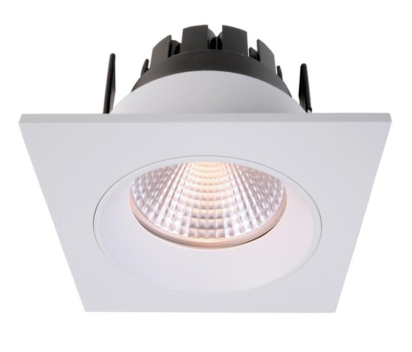 Hranatá - IMPR 565241 Zápustné svítidlo Orionis hranaté bílé LED 6,50W 2700K 645lm - LIGHT IMPRESSIONS - foto 1