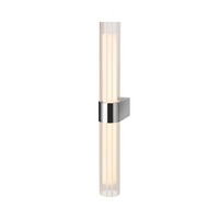 Podélná - LA 1007619 LYGANT double nástěnné přisazené svítidlo, 3000 K, 11 W, chrom - BIG WHITE (SLV)