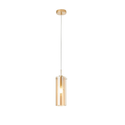 Subtilní - FAN I-MAGIC-S1-ORO Závěsné svítidlo Magic, zlatá/jantar, 1 x E27, 10 x 150 cm - FANEUROPE - foto 1