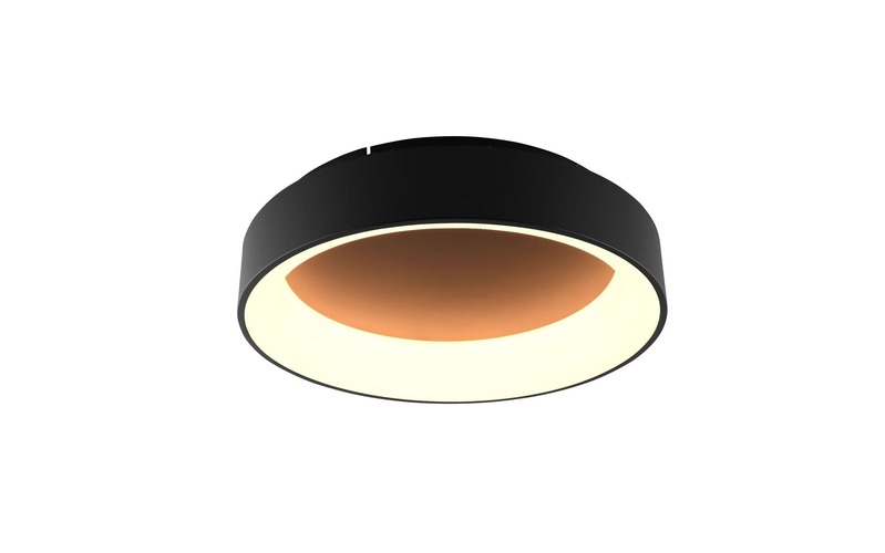Kruhová - FAN LED-NOAH-PL60-NER Stropní svítidlo LED NOAH černá 60 W 8000 lm CCT 60 x 13 cm - FANEUROPE - foto 1