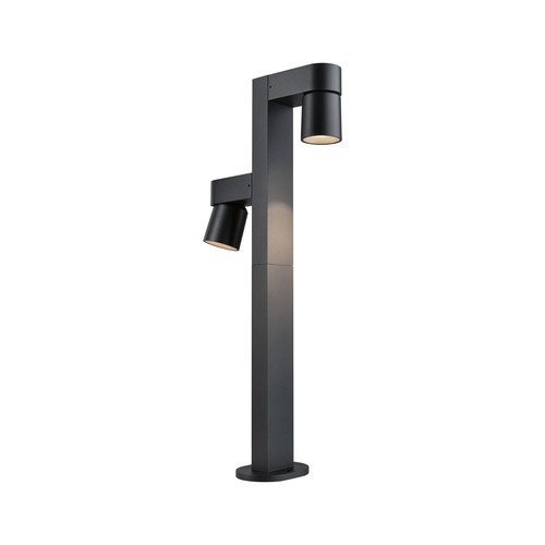 Sloupková - P 94824 LED stojací svítidlo Kimu IP44 822mm 3000K 2x8W / 230V 70° antracit hliník - PAULMANN - foto 1