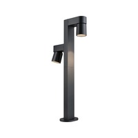 Sloupková - P 94824 LED stojací svítidlo Kimu IP44 822mm 3000K 2x8W / 230V 70° antracit hliník - PAULMANN