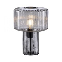 Stolní lampy dekorační - PN 4092-25 FUNGUS Svítidlo lampa kouřová 1x E27 10W výška 35cm - PAUL NEUHAUS