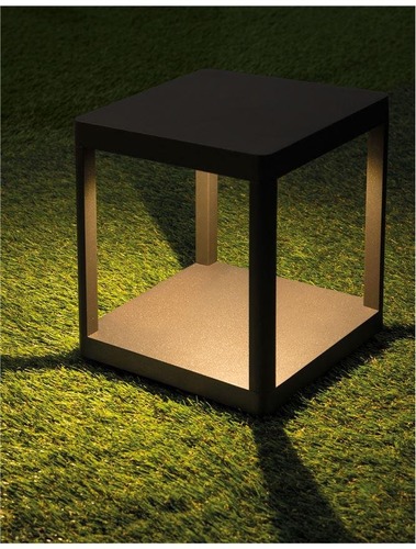 Sloupková - NV 9176101 Venkovní sloupkové svítidlo SURF antracitový hliník LED 8W 3000K 200-240V 108st. IP65 - NOVA LUCE - foto 1