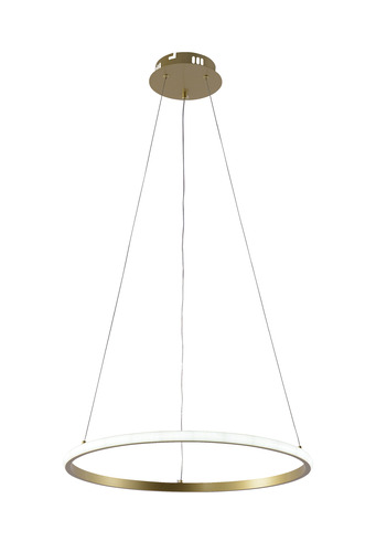 LED přívěšek - LED závěsná lampa CCT 30W bílá stmívatelné + dálkové ovládání - foto 1