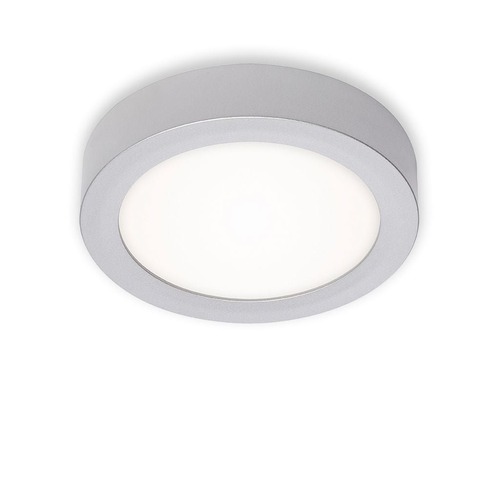 Kruhová - BRI 7122414 LED stropní svítidlo, pr. 17 cm, 11 W, matný chrom, 4000 K (starý kód: BRI 7122-414) - BRILONER - foto 1