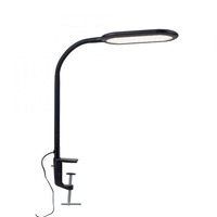 Stolní lampy pracovní - LD 14404-18 KELLY LED svítidlo se svorkou, černá, CCT, stmívatelné, do interiéru, IP20 3000-6000K - LEUCHTEN DIREKT / JUST LIGHT