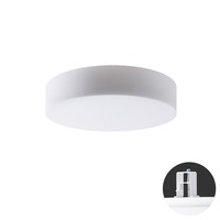 Koupelnová - OS ERI67155 ERIS V4 stropní/nástěnné skleněné polovestavné svítidlo bílá IP44 3000 K 35W LED - OSMONT