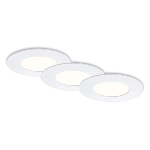 Kruhová - BRI 7113-436 3ks sada LED vestavné svítidlo, pr. 8,5 cm, 4,9 W, bílé - BRILONER - foto 1