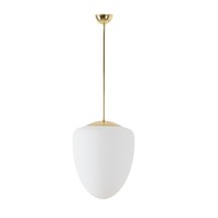 Koule - OS AST60394 ASTRA P závěsné skleněné svítidlo mosaz / bílá IP40 3000 K 27W LED - OSMONT