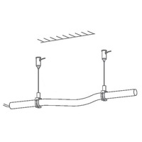 Příslušenství pro LED pásky - SLC S16206 Závěsná sada pro Omni 1,2m - TLG