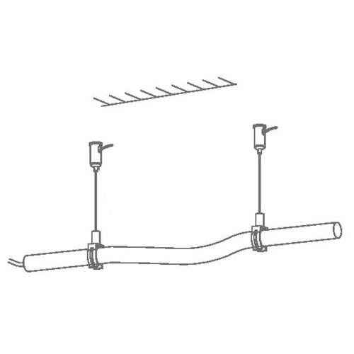 Příslušenství pro LED pásky - SLC S16206 Závěsná sada pro Omni 1,2m - TLG - foto 1