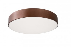 Kruhová - IMPR 348201 Deko-Light stropní přisazené svítidlo Menkar 400 mm 41 W 3000/4000 K 3200 lm kávová