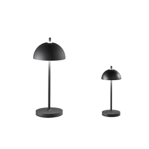Na stůl - FAN LED-PARTY-S-NER Nabíjecí venkovní svítidlo PARTY LED dobíjecí 1 W TOUCH DIMM 3000 K IP54 baterie 1600 mAh USB nabíjení magnetická 1,2 m - FANEUROPE - foto 1