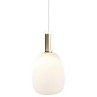 Koule - NOR 47303001 Závěsné svítidlo Alton 23 1x60W E27 bílá opál - NORDLUX