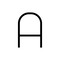 Dekorativní - AR 1201A00A Alphabet of Light - velké písmeno A - ARTEMIDE