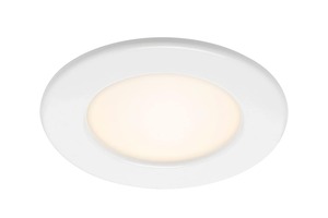 Kruhová - BRI 7053-016 LED vestavné svítidlo, pr. 11,5 cm, 6 W, bílé - BRILONER