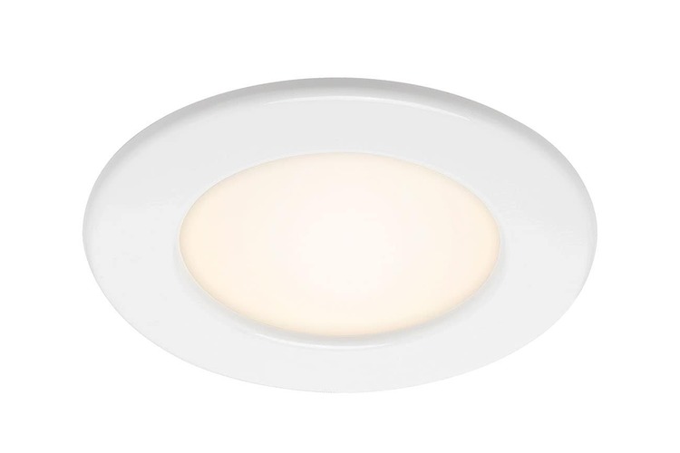 Kruhová - BRI 7053-016 LED vestavné svítidlo, pr. 11,5 cm, 6 W, bílé - BRILONER - foto 1